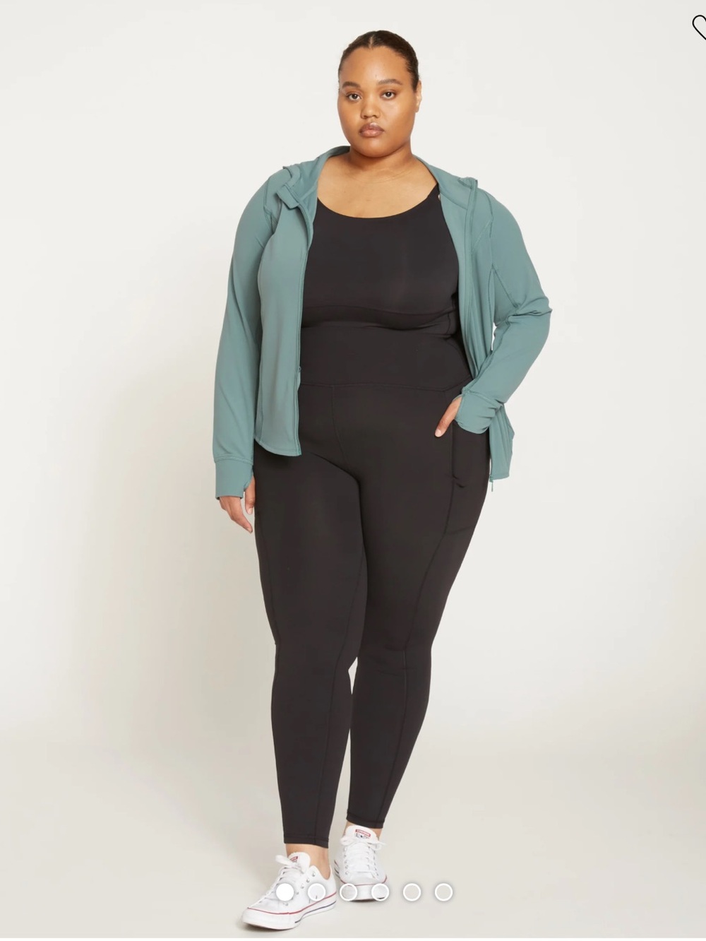 Universal Standard Next-to-Naked Pocket Legging Black Size S 14-16 NWT